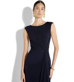 Montique Mia Jersey Midi Dress Navy Size 12 for rent on The Volte - image 2