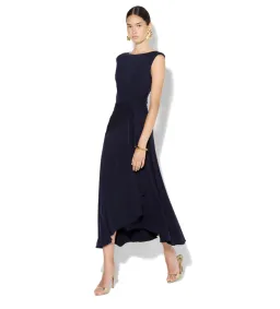 Montique Mia Jersey Midi Dress Navy Size 12 for rent on The Volte - image 3
