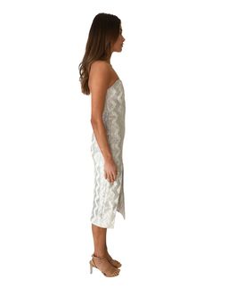 Manning Cartell No Filter Silver Dress Size 8 for rent on The Volte - image 2