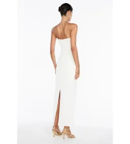 Manning Cartell Fast Forward Strapless Midi Dress in White Size 10 for rent on The Volte - image 3
