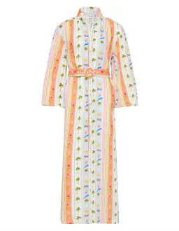 Palm Noosa Noddy Maxi Dress in Tropical Stripe Size 10 for rent on The Volte - image 5