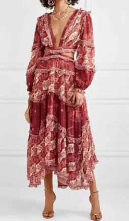 Zimmermann Eyes On Summer Maxi Dress Size AU 12 for rent on The Volte - image 1
