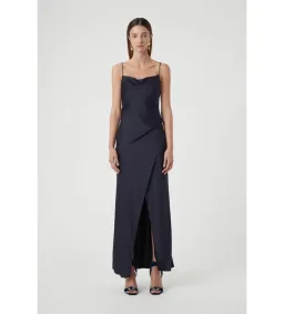 Camilla & Marc Bowery Slip Midi Dress in Navy Size 8 for rent on The Volte - image 1