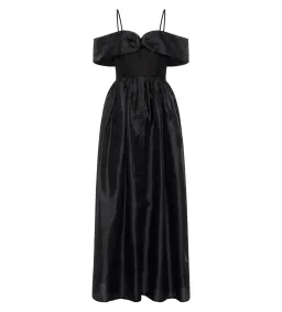 Aje Cordelia Corset Maxi Dress in Black Size S / AU 8 for rent on The Volte - image 5