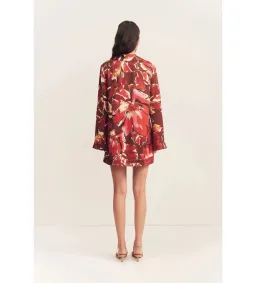 Shona Joy Nolita Shift Mini Dress Rosewood Floral One Size 6/XS for rent on The Volte - image 5
