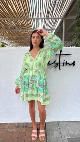 Alemais Velma Mini Dress Seafoam Size AU 14 for rent on The Volte - image 7