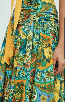 Alemais Sofie Midi Dress Size 10 for rent on The Volte - image 2