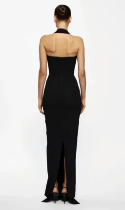 Effie Kats Marian Gown in Black Size 8 for rent on The Volte - image 3