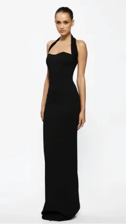 Effie Kats Marian Gown in Black Size 8 for rent on The Volte - image 2