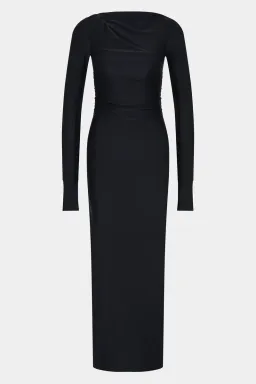 Sir The Label Elm Long Sleeve Midi Dress Black Size 10/M for rent on The Volte - image 6