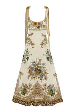 Alemais Antoinette Ballet Midi Sundress in Ivory Size AU 8 for rent on The Volte - image 6