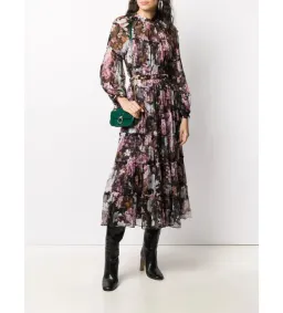 Zimmerman Charm Tiered Chiffon Midi Dress Size AU 10 for rent on The Volte - image 1