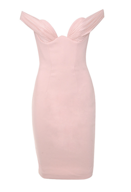 House of CB Yolanda Midi Dress Pink Size 8 for rent on The Volte - image 4