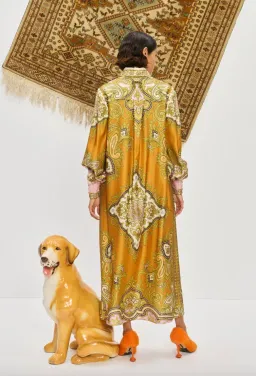 Alemais Clemenza Silk Shirtdress Size 14 for rent on The Volte - image 4