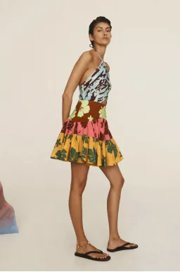 Alemais Poppy Spliced Mini Size AU 12 for rent on The Volte - image 4