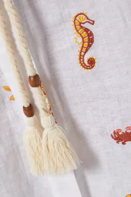 Alemais Under The Sea Shirtdress Ivory Size 8 for rent on The Volte - image 4