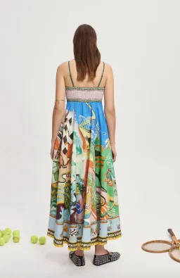 Alemais Lucky Pace Sundress Midi Size AU 14 for rent on The Volte - image 3