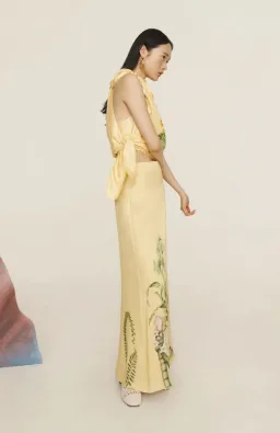 Alemais Sol Top and Skirt Set Yellow Size 16 for rent on The Volte - image 5