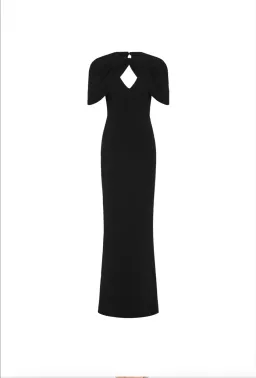 Rebecca Vallance Cameron Gown Black Size 14 for rent on The Volte - image 3