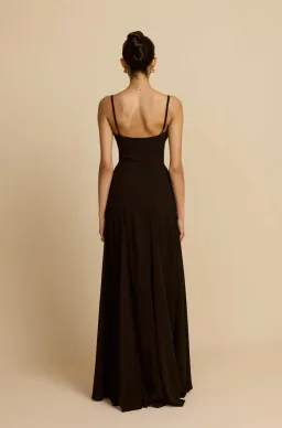 Arcina Ori Paloma Maxi Dress in Black Size 8 for rent on The Volte - image 7