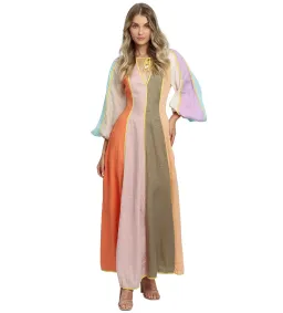 Zimmermann Lola Panelled Midi Dress Size 10 for rent on The Volte - image 1