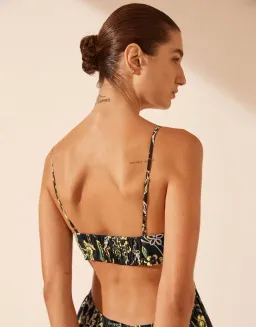 Shona Joy Lina Bustier Cut Out Midi Dress Size 12 for rent on The Volte - image 4