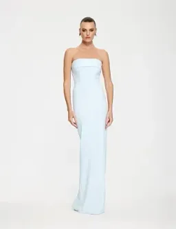Effie Kats Monroe Gown Ice Blue Size 6/XS for rent on The Volte - image 6