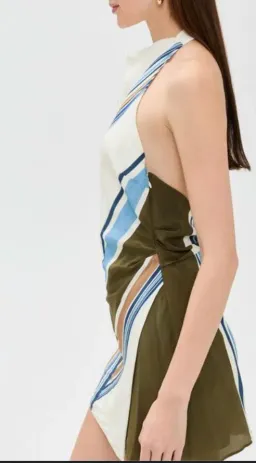 Sir the Label Thistle Halter Mini Dress for rent on The Volte - image 3