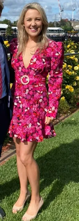 Rebecca Valance Bramble V-Neck Mini Dress Floral Size 8 for rent on The Volte - image 5