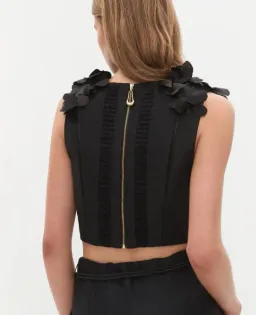 Aje Camille Set Black Size AU 8 for rent on The Volte - image 3