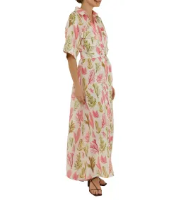 Palm Noosa Momento Dress in Sea Garden Print Size AU 6 for rent on The Volte - image 2