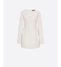 Deering World Poetic Form Mini Dress Cream Size 10 for rent on The Volte - image 5