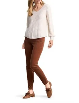 Blue Illusion Cashmere Blouson Sleeve Jumper Cream Size 20/3XL for rent on The Volte - image 1