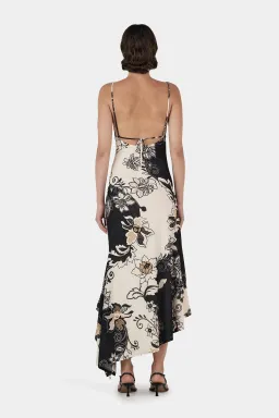 Hansen and Gretel Lani Dress Nightgarden Midi Size AU 6 for rent on The Volte - image 2