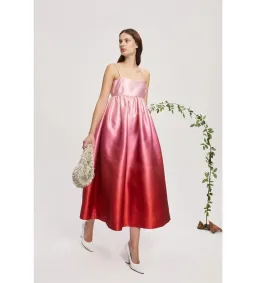 Alemais Inez Midi Dress Ombre Size AU 6 for rent on The Volte - image 2