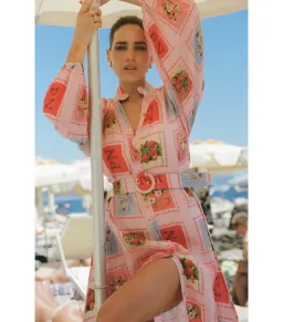 Palm Noosa Noddy Dress Strawberry Stamp Size AU 12   for rent on The Volte - image 5