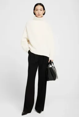 Anine Bing Sydney Sweater in Cream Size XS / AU 8 for rent on The Volte - image 1