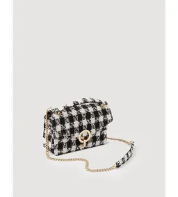 Sandro Yza Houndstooth Tweed Bag for rent on The Volte - image 3