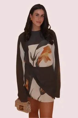 Sir The Label Constance Mini Dress Floral Size 8  for rent on The Volte - image 5