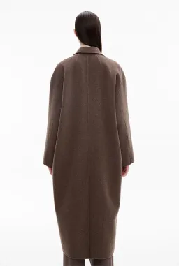 Witchery Double Faced Coat in Brown One Size  for rent on The Volte - image 3
