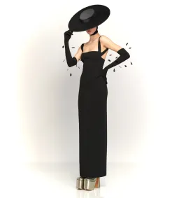 Solace London The Joni Maxi Dress in Black Size 8 for rent on The Volte - image 2