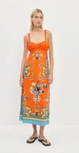 Alemais  Rocco Midi Dress Size AU 10  for rent on The Volte - image 1