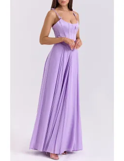 House of CB Pascha butterfly Corset Maxi Dress in Orchid Size 8/S for rent on The Volte - image 2