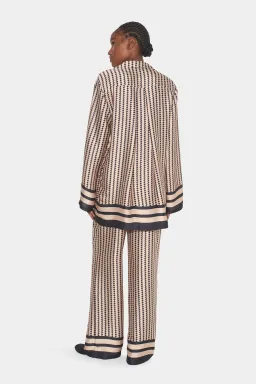 Hansen and Gretel Justine Relaxed Pant Black Diamond Size 6  for rent on The Volte - image 2