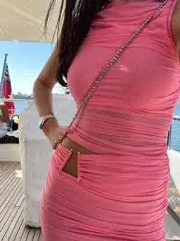 Bec and Bridge Iona Mini Dress Pink Size AU 6 for rent on The Volte - image 2