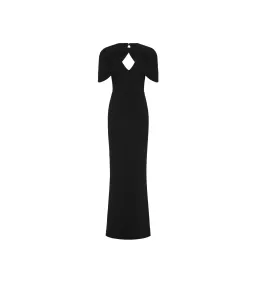 Rebecca Vallance Cameron Gown Black Size AU 10 for rent on The Volte - image 4