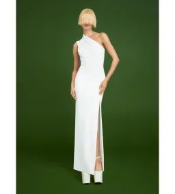 Solace London Averie Maxi Dress Cream Size AU 8 for rent on The Volte - image 1
