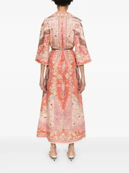 Zimmermann Wylie Midi Dress Multi Size 12 for rent on The Volte - image 3