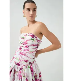 Aje Behold Maxi Dress in Fresh Flora Size XXS / AU 4 for rent on The Volte - image 4