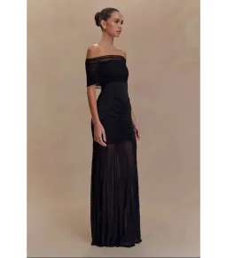 Meshki Caspian Maxi Dress Black Size XS / AU 6  for rent on The Volte - image 3